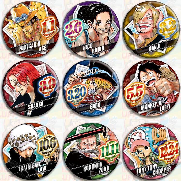 Official Merchandise Anime - One Piece Anime Badge Set Merce