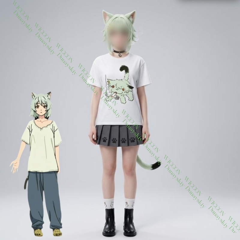 Anime Merchandise Shirt - T-shirt in cotone a maniche corte
