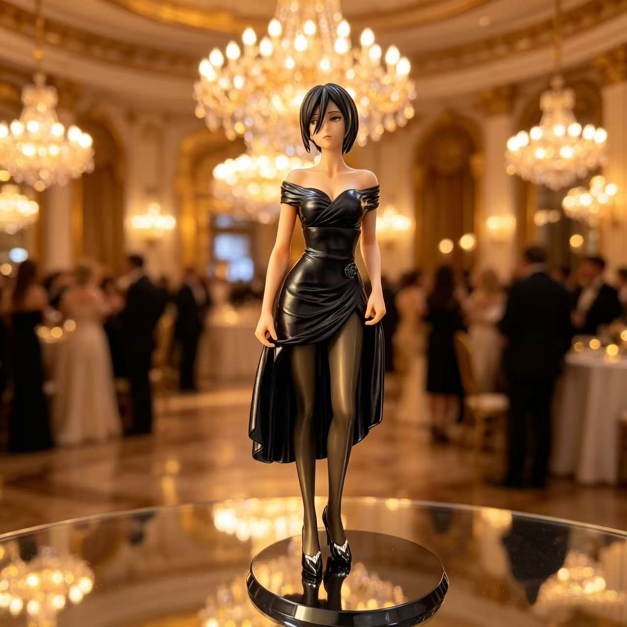 Popular Anime Merchandise - Statuetta Anime GK Modello Mikasa Banquet