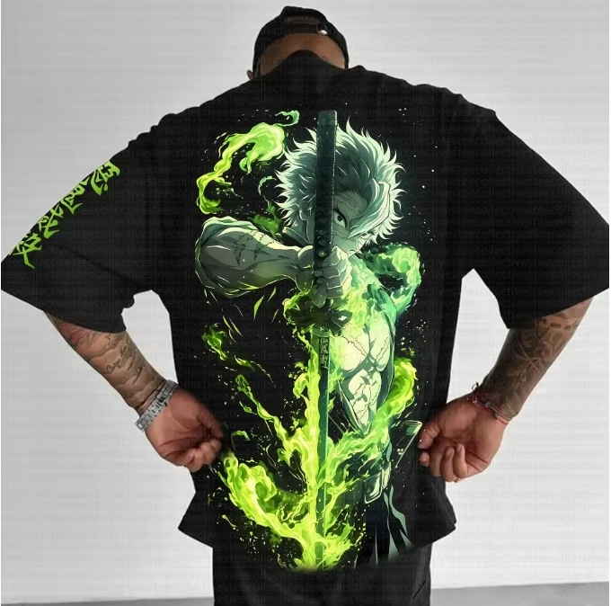 Anime Merchandise Demon Slayer - Demon Slayer 2026 Nuova T-shirt stampata