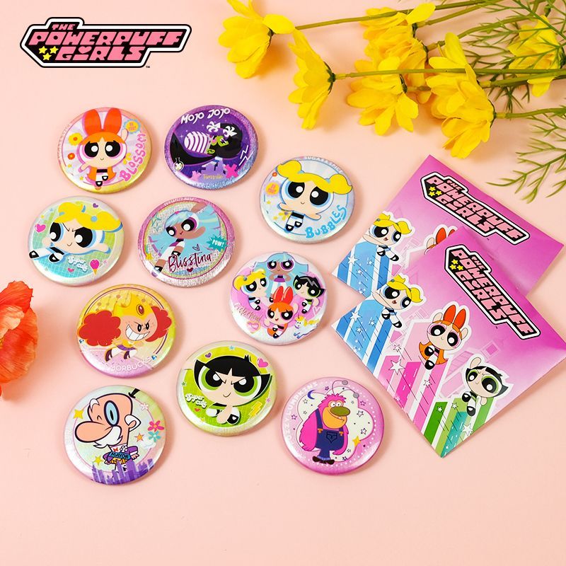 Official Merchandise Anime - Scatola Completa di Merchandise Ufficiale Powerpuff