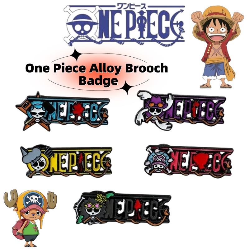 Anime Merchandise Jacket - Accessori in metallo legato One Piece: