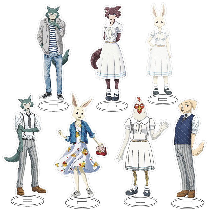Anime Merchandise - Statuetta in Acrilico Anime BEASTARS da