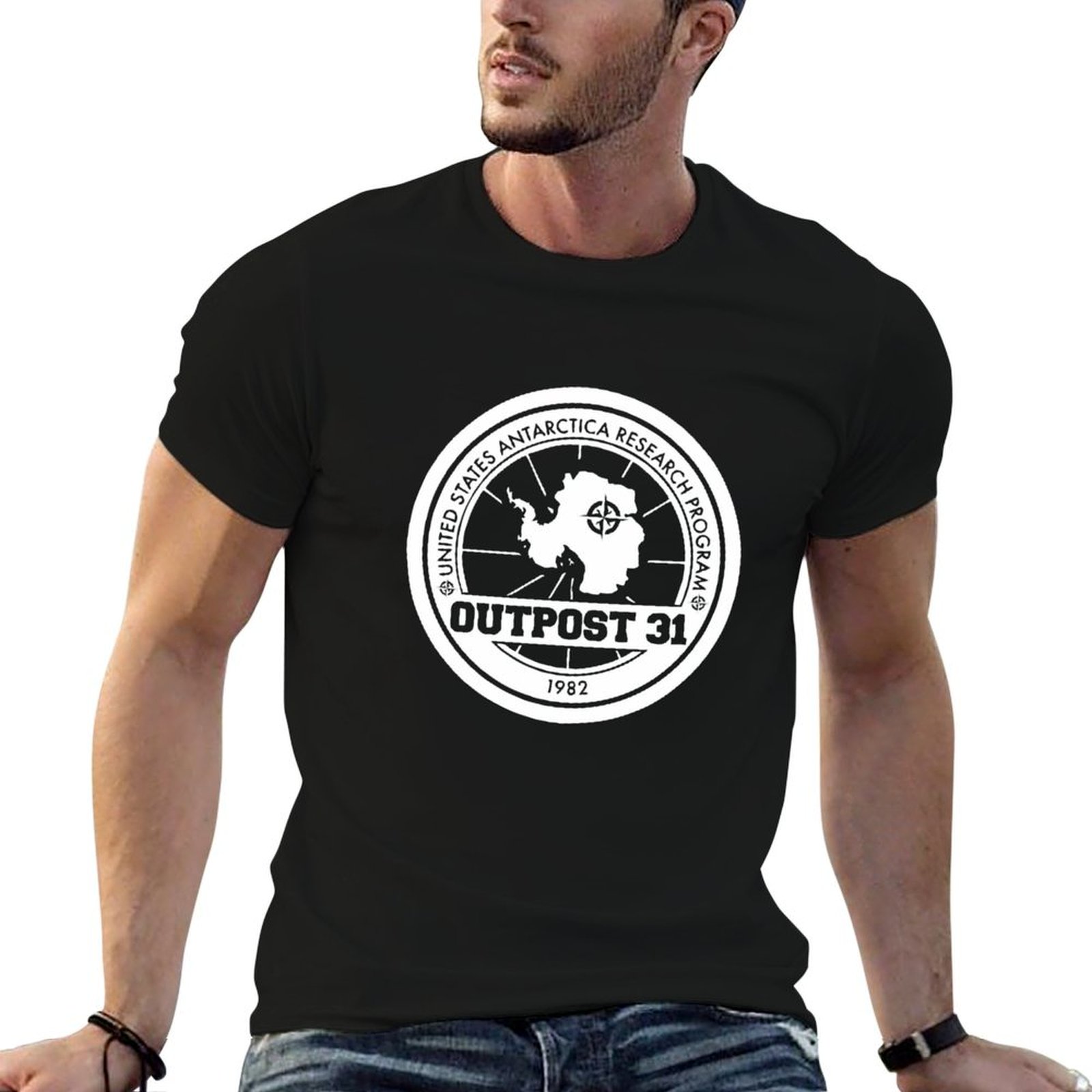 Anime Merchandise Shirt - Outpost 31 Logo MERCHANDISE T-shirt da