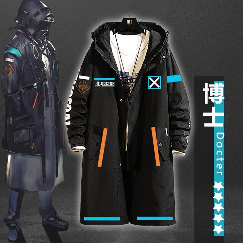 Unique Anime Merchandise - Arknights Trench di media lunghezza con