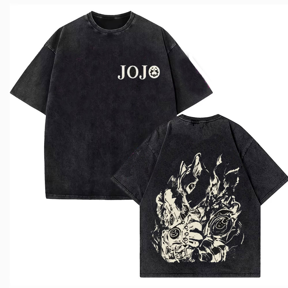 T-shirt vintage lavata da uomo - Jojo Anime Merchandise recensione e prezzo