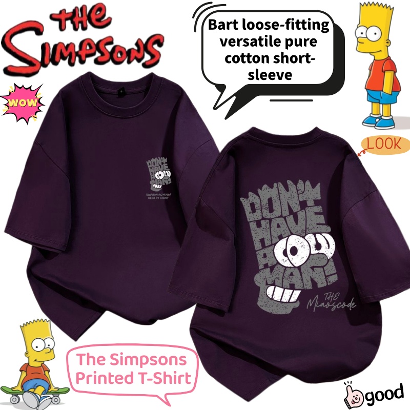 T-Shirt dei Simpson con Stampa - Anime Merchandise Shirt recensione e prezzo
