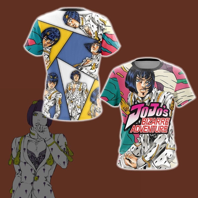 Nuova Maglia a Tema Bruno Bucc - Jojo Anime Merchandise recensione e prezzo