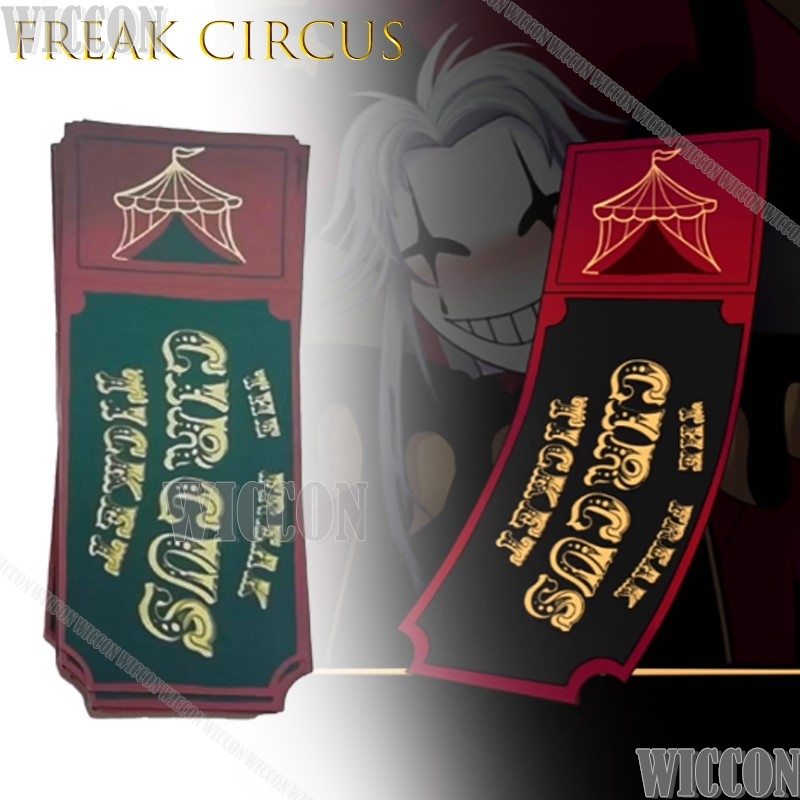 Freak Circus Ticket Card Rosso - Anime Merchandise In Japanese recensione e prezzo