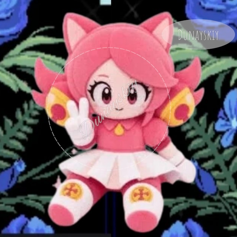 Peluche Gatto Rosa Deltarune,  - Anime Merchandise Dress recensione e prezzo