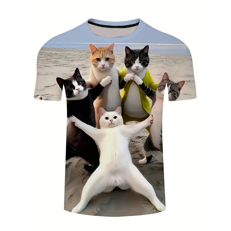 T-shirt divertente modello gat - Popular Anime Merchandise recensione e prezzo