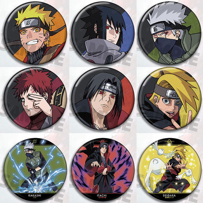 Naruto Anime Badge Pin Set Kak - Anime Merchandise Naruto recensione e prezzo